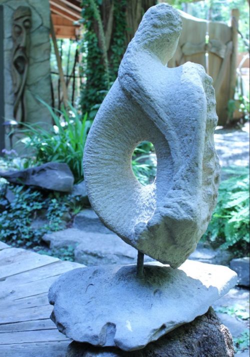 Gabriola - Sandstone Sculpture in the Garden