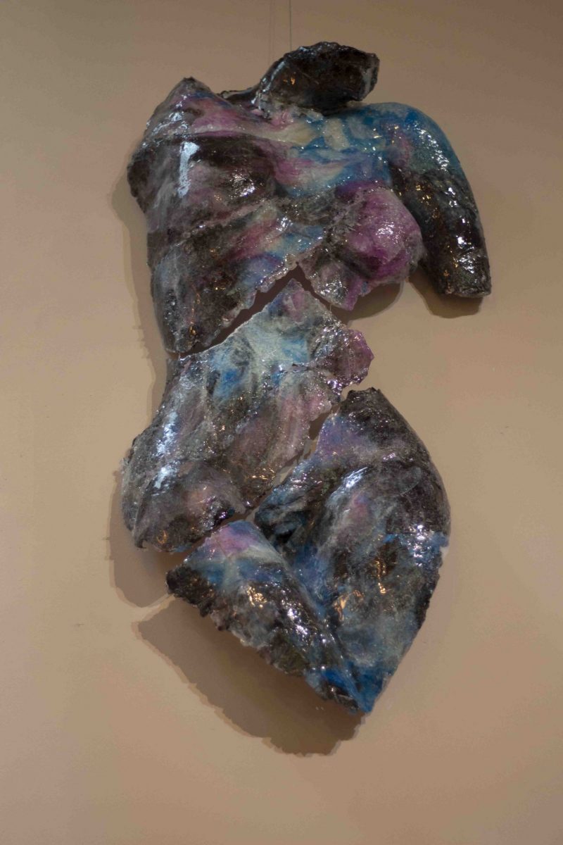 Fragmented Glass Sculpture